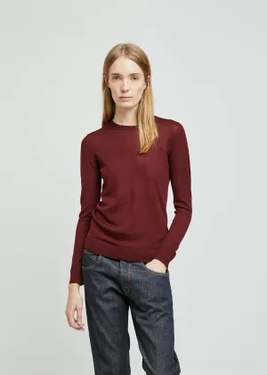 Merino Shrunken Crew