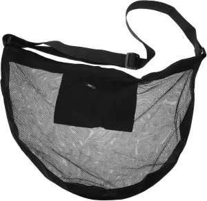 Milisten Basketball Bag Zipper Mesh Shoulder Bag for Sports Balls Football Soccer Volleyball Easy to Carry