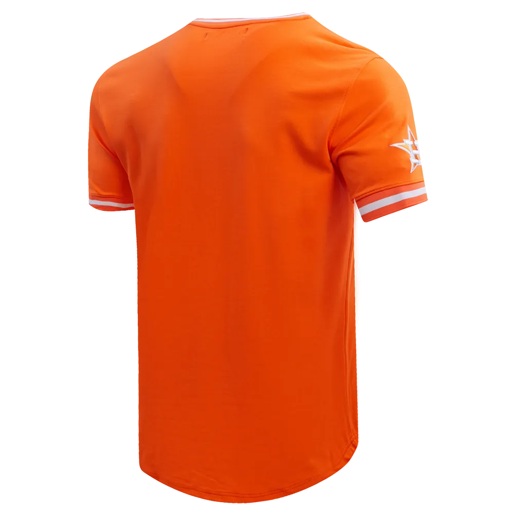 MLB HOUSTON ASTROS CLASSIC CHENILLE MEN'S TOP (ORANGE)