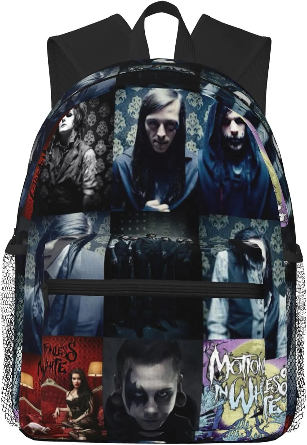 Motionless Rock In White Casual Backpack Large Lightweight Travel Bag Classic Laptop Daypack for Men Women Backpack