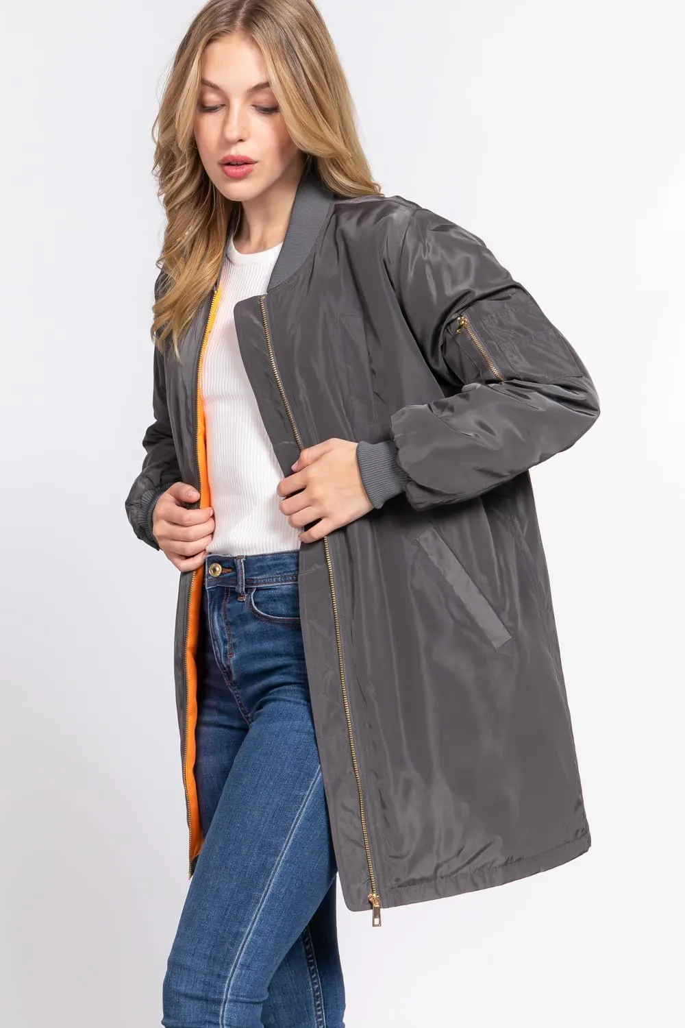 NE PEOPLE Womens Classic Quilted Various Styles Bomber Jacket Coat (S-3XL)