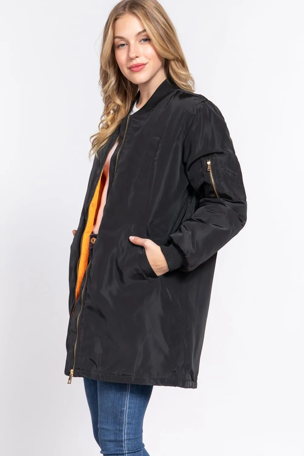 NE PEOPLE Womens Classic Quilted Various Styles Bomber Jacket Coat (S-3XL)