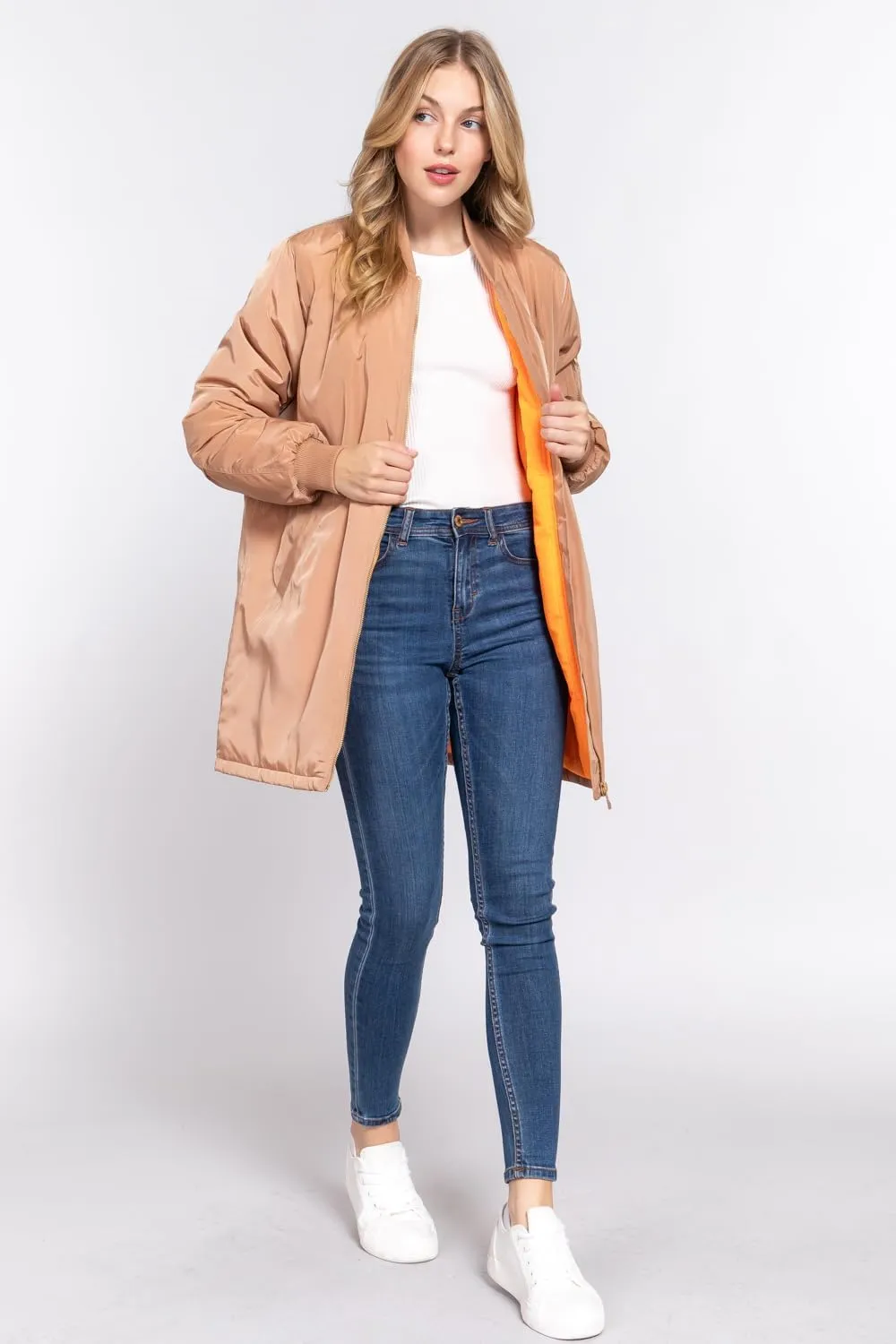 NE PEOPLE Womens Classic Quilted Various Styles Bomber Jacket Coat (S-3XL)