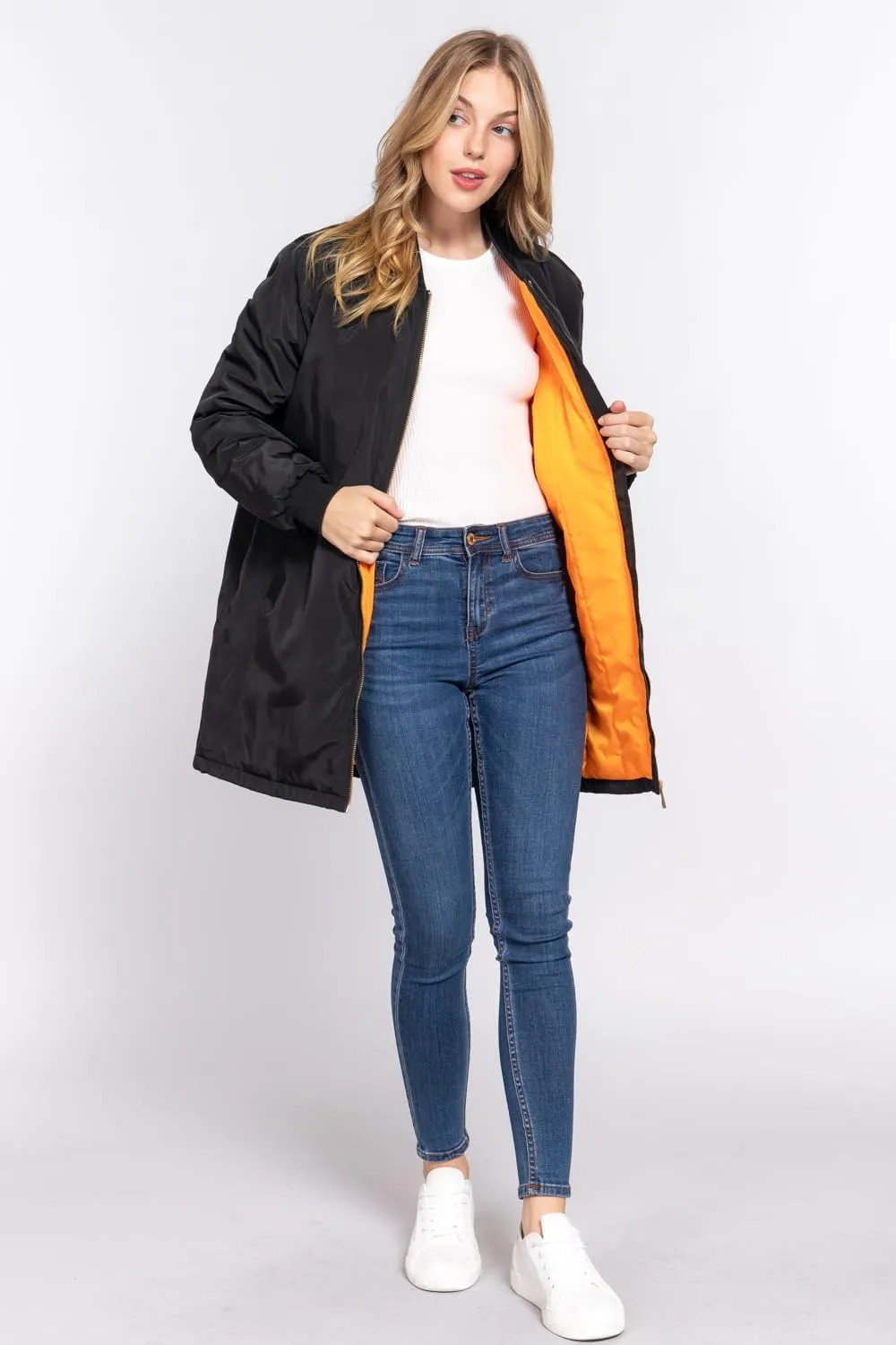 NE PEOPLE Womens Classic Quilted Various Styles Bomber Jacket Coat (S-3XL)
