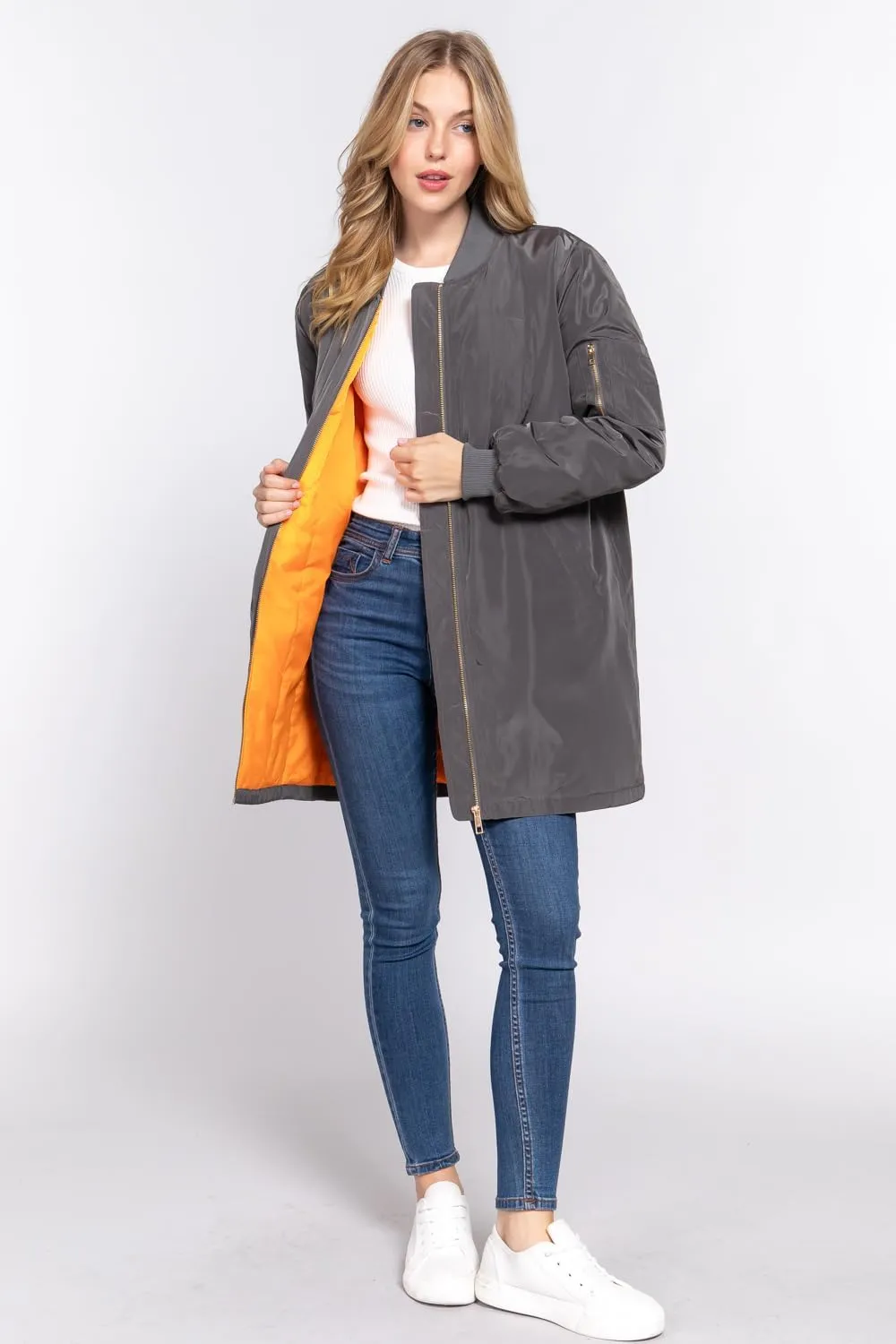 NE PEOPLE Womens Classic Quilted Various Styles Bomber Jacket Coat (S-3XL)