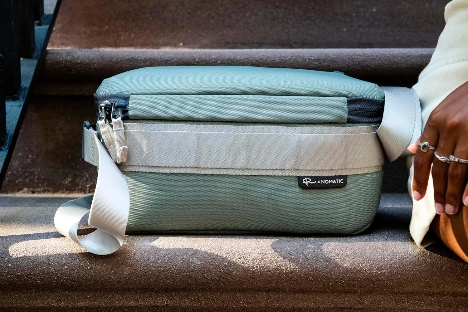 NOMATIC Luma Camera Sling 9L - Sling Bag Designed by Peter McKinnon - Camera Bag for Photographers (Sage)