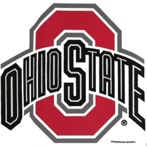 Ohio State Buckeyes Bowling Towel