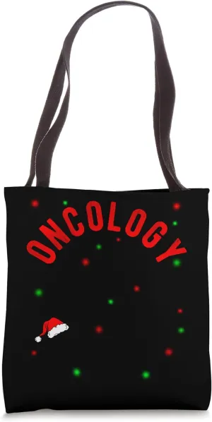 Oncology Nurse Christmas Nurse Doctor Hospital Medical Love Tote Bag
