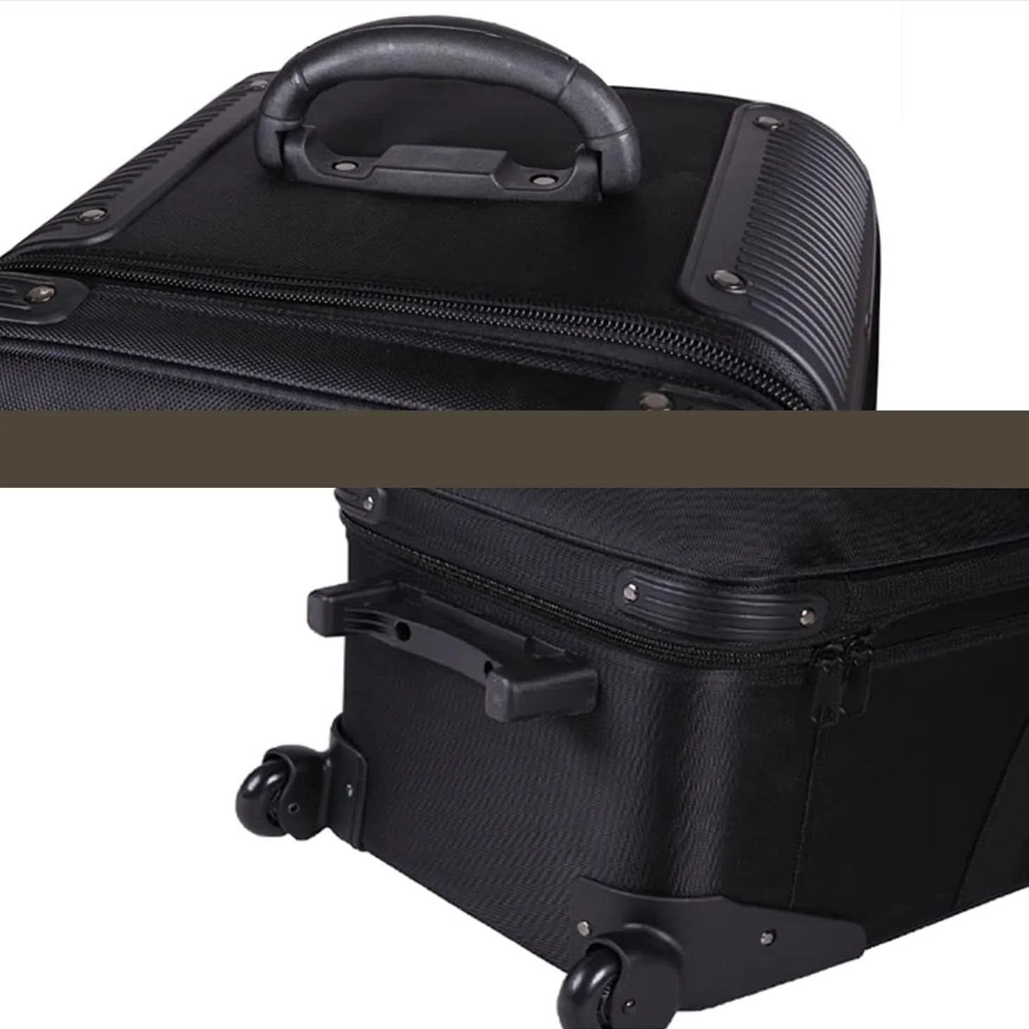 Photo Studio Equipment Trolley Case - Premium Carry Bag with Wheels, Padded Compartment | Organize Light Stands, Tripods, Strobe Lights & Accessories with Ease!