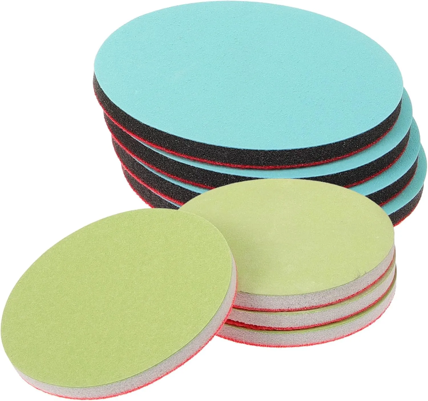 Polishing Pad Set for Bowling Balls 8pcs Sponge Bowling Sanding Pads Easy to Use Cleaning Pad Kit