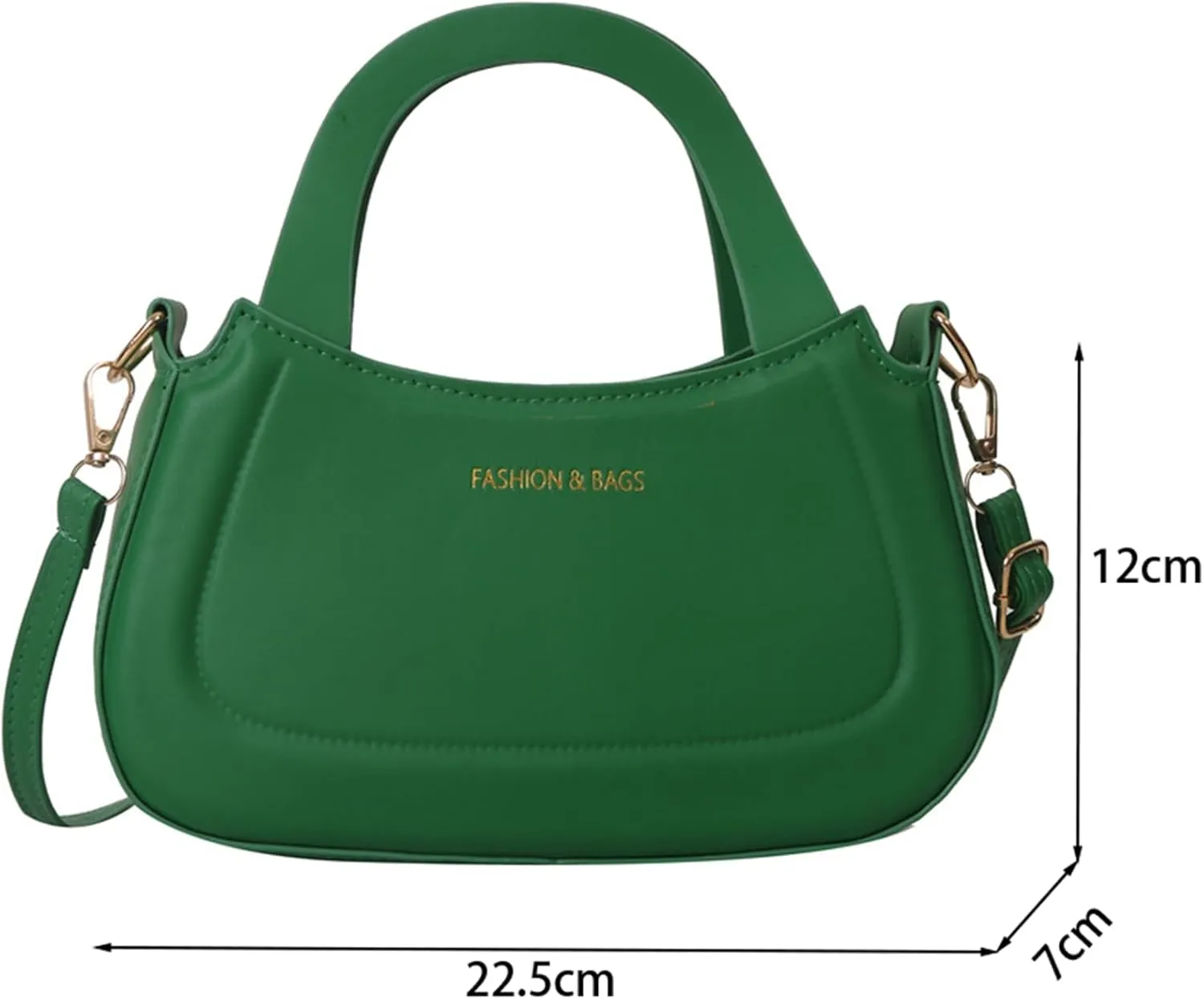 PU Leather Ladies Satchel Tote Bag Shoulder Bags Handbags for Women Evening Bag for Work Travel (Black)