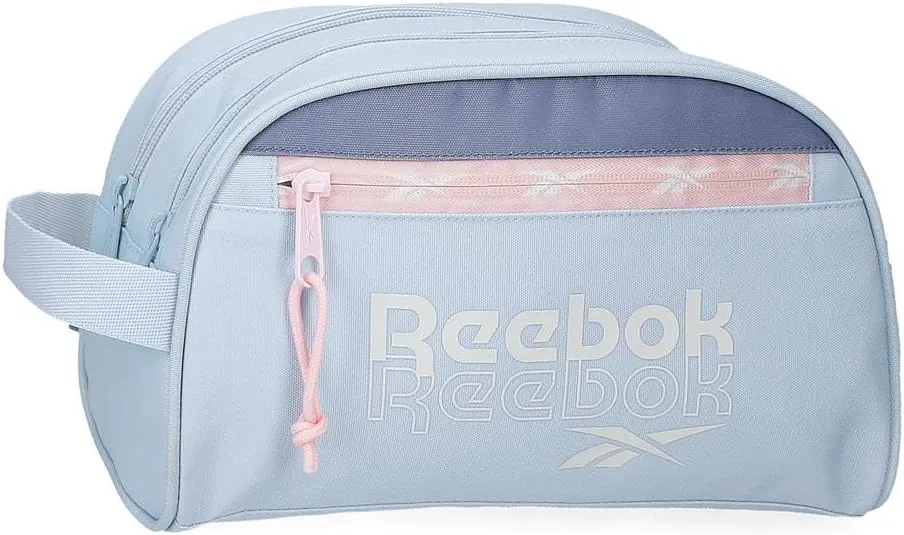 Reebok Andrew Adaptable Toiletry Bag Blue 26x16x12cm Polyester by Joumma Bags, Blue, Adaptable Toiletry Bag, Blue, Adaptable Toiletry Bag