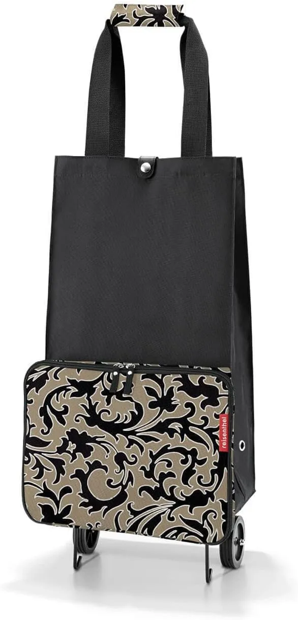 reisenthel foldabletrolley Baroque Marble - Foldable, Compact Shopping cart - Easy to Store