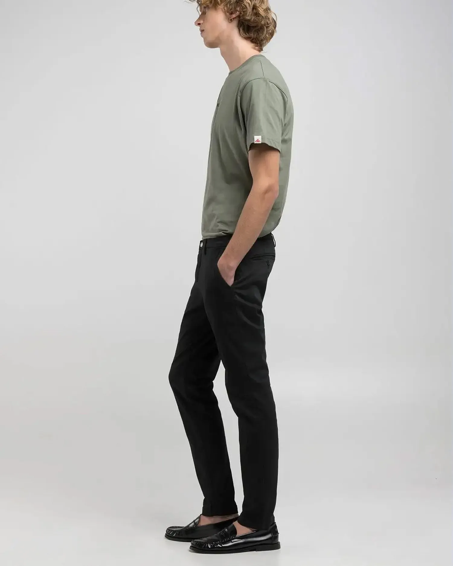 Replay Zeumar Hyperchino Colour XLITE Slim Mens Jeans - Black