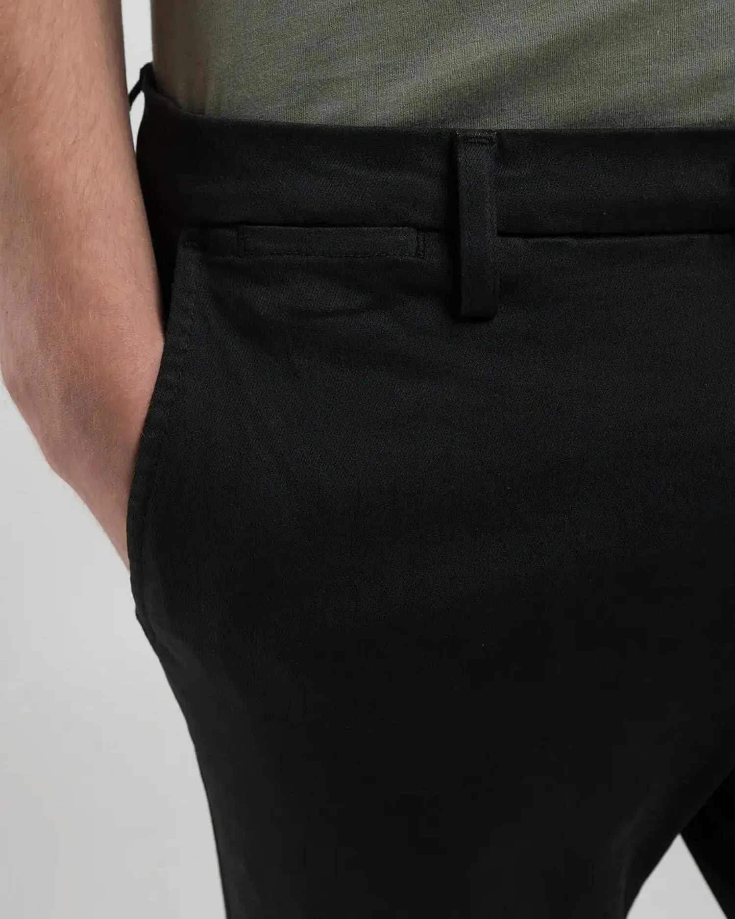 Replay Zeumar Hyperchino Colour XLITE Slim Mens Jeans - Black