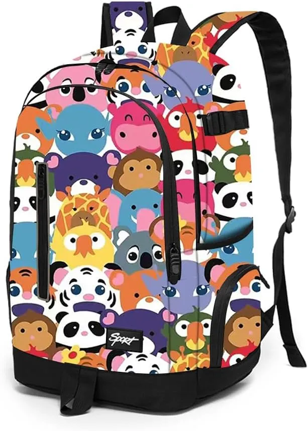 rickyh style School Backpack Travel Bag for Men & Women Lightweight College Back Pack with Laptop Compartmen