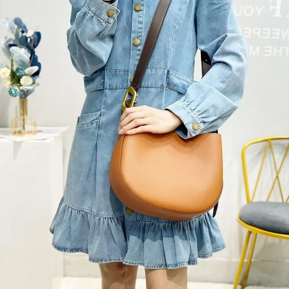 Saddle Bag Armpit Bag Women's Unique Shoulder Bags Fashion Handbags Multipurpose Design (Grey)
