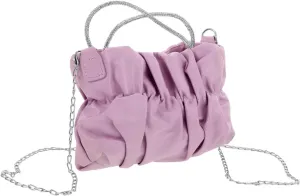SAFIGLE Cocktail Clutch Purse Women's Party Purse Ruched Handbag Small Evening Handbag Purple Tone