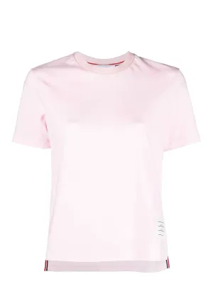 Short Sleeve Tee With Tonal Allover
