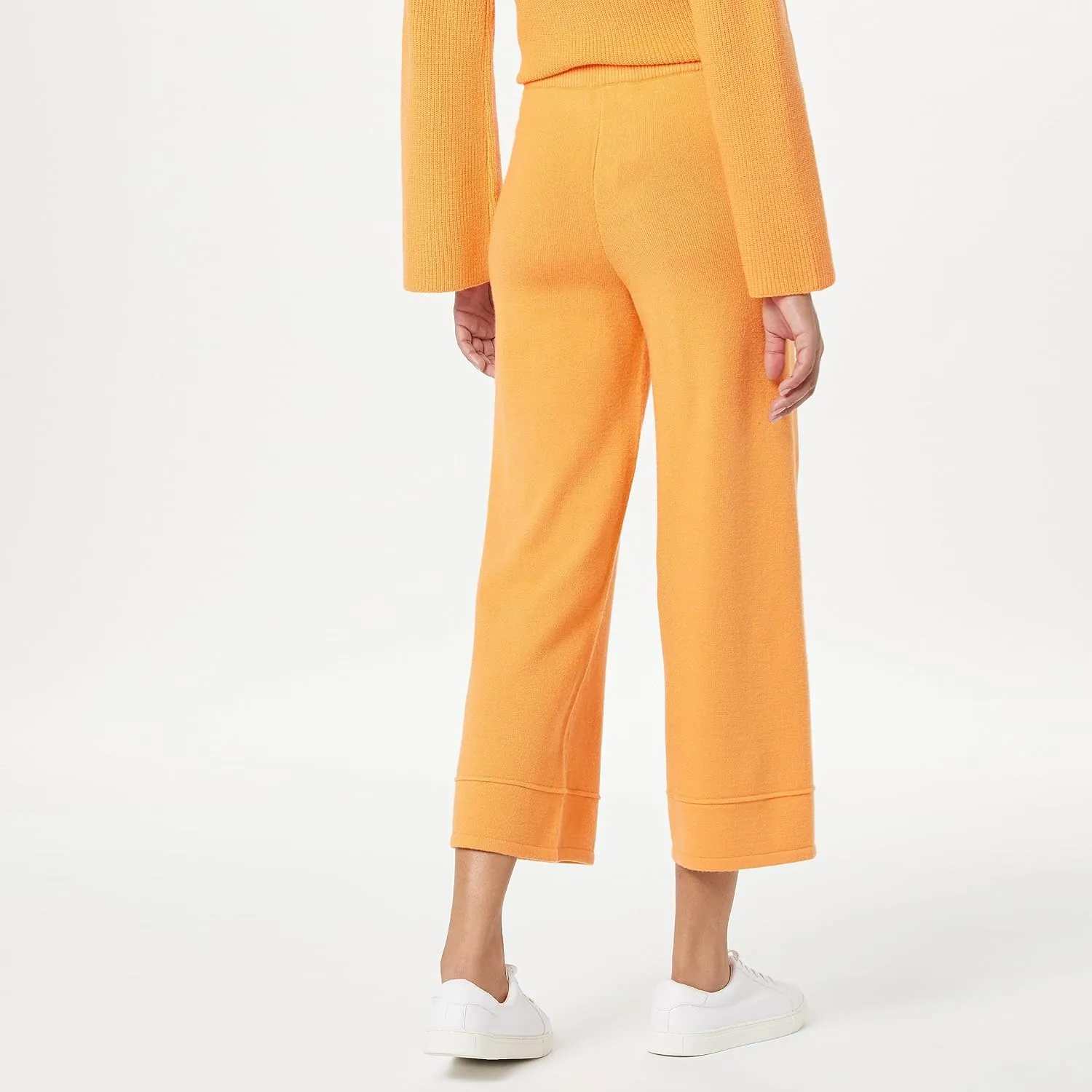 The Drop Women's Bernadette Pull-on Loose-fit Cropped Sweater Pant