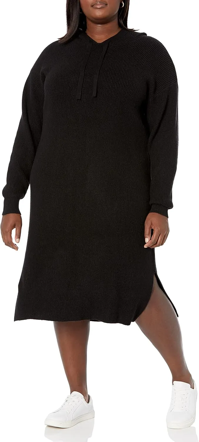 The Drop Women's Claudia Cuddle Hoodie Midi Dress
