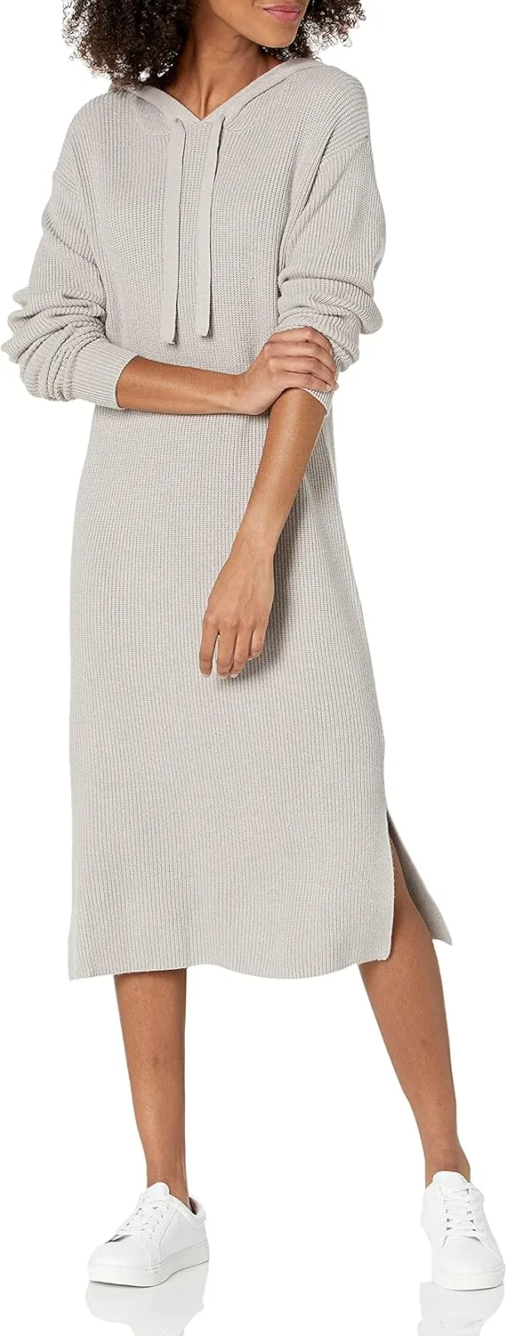 The Drop Women's Claudia Cuddle Hoodie Midi Dress