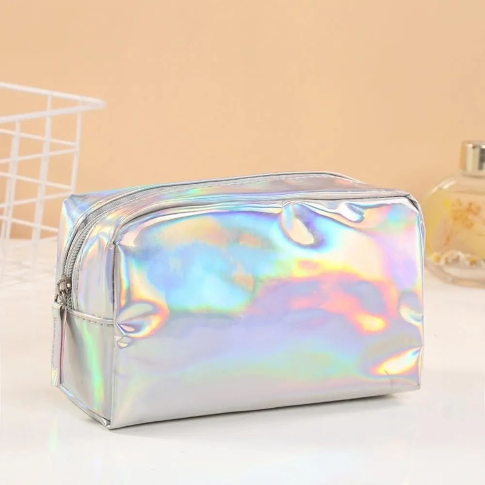 Travel Makeup Bag, Waterproof Toiletry Bag Large Capacity Cosmetic Bag Simplistic with Handles, Makeup Organizer, Swimming Bag (Purple)