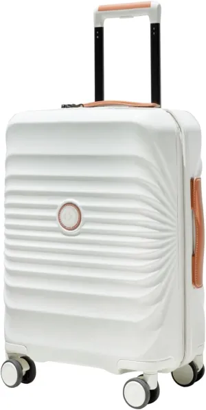 Travelhouse Luggage Suitcase with Spinner Wheels 24-Inch Hardside Checked Luggage with USB Charging Port & TSA Lock Lightweight PC