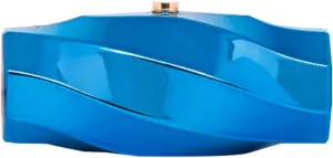 Women Acrylic Clutch Purse Unique Metallic Irregular Box Evening Bag Chain Shoulder Bag For Wedding Cocktail Party 2025