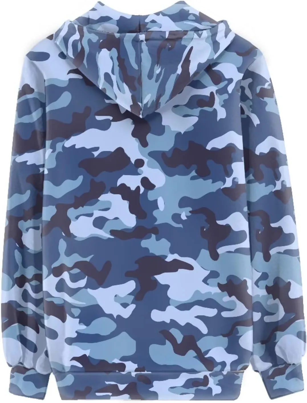 Womens Zip Up Hoodie Unique Graphic Long Sleeve Hooded Sweatshirt Pocket Loose Fit Winter Fall Clothes